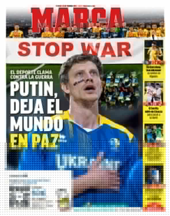 Barcelona avanza sobre Napoli mientras el deporte responde a Rusia