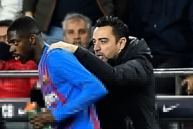 Dembélé y Xavi entablan contacto por el problema del extremo