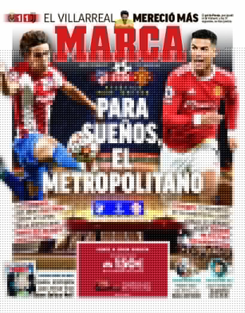 Diarios de Hoy: El Atlético de Madrid recibe a Cristiano Ronaldo y al Manchester United en el Wanda Metropolitano