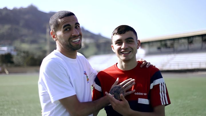 Pedri y Omar Mascarell compartirán terreno de juego por primera vez desde niños