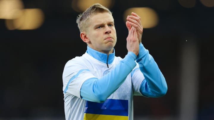 Oleksandr Zinchenko agradece al mundo por apoyar a Ucrania