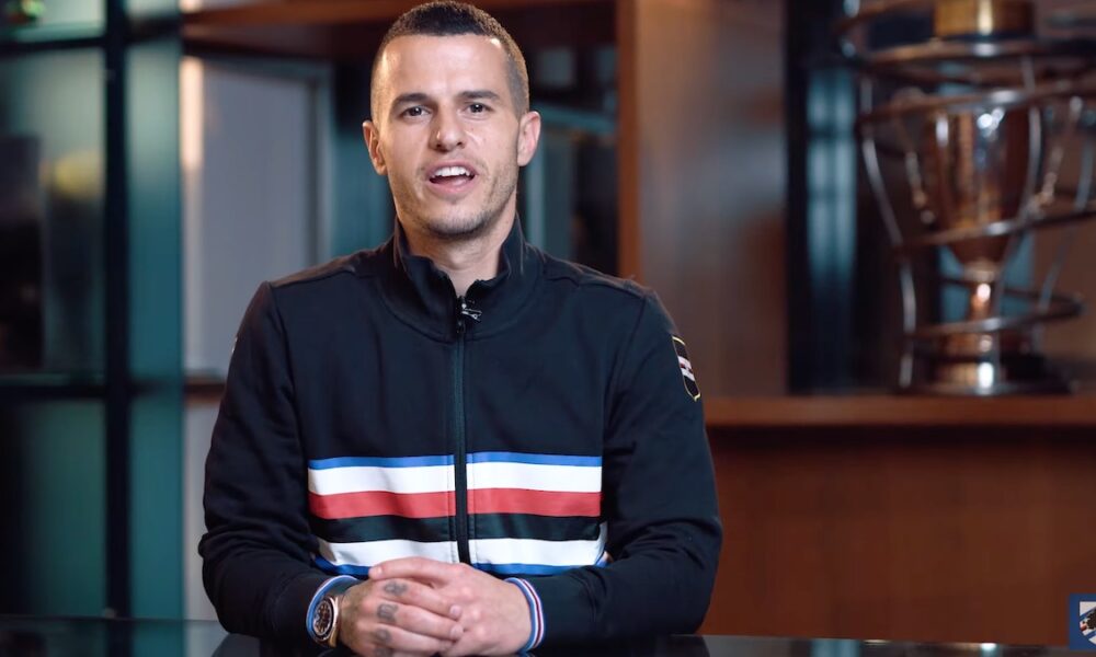 Sebastian Giovinco debutó con la Sampdoria, volviendo a las canchas en la Serie A