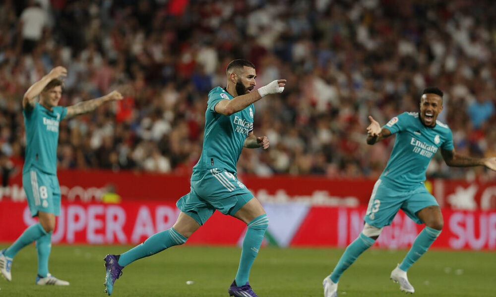 El Real Madrid se acerca al título con remontada ante el Sevilla