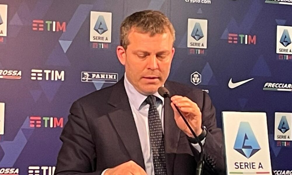 Serie A, Casini: «Un cuadro nada reconfortante. ¿Comodidades? Estadios obsoletos y carentes”