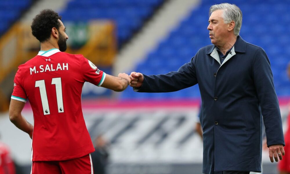 Carlo Ancelotti elogia al “mejor del mundo” Mohamed Salah
