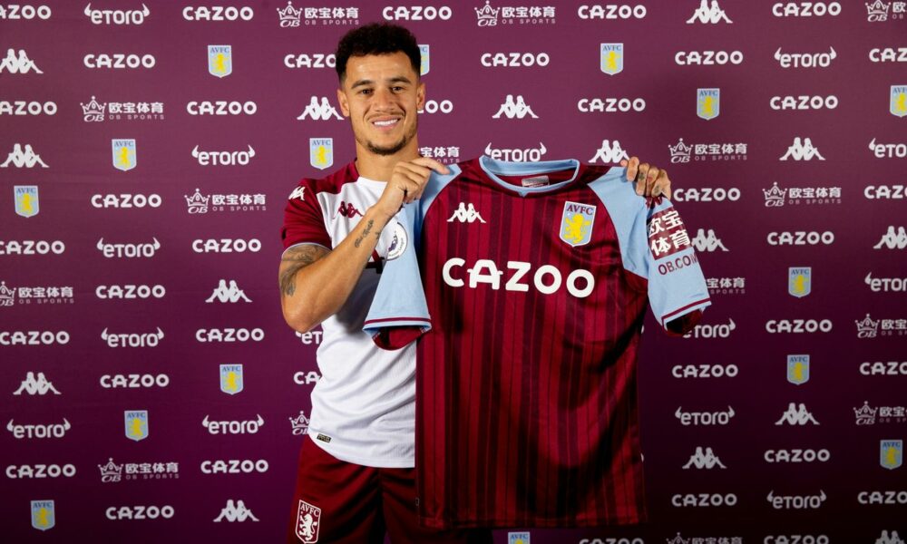 Oficial: Philippe Coutinho deja el Barcelona por el Aston Villa