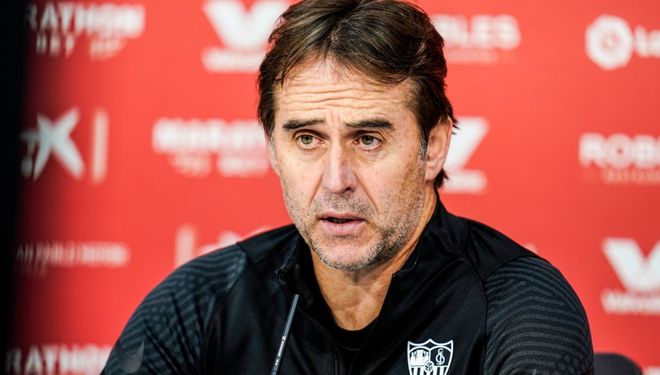 Julen Lopetegui evita hablar de futuro antes del partido clave del Sevilla