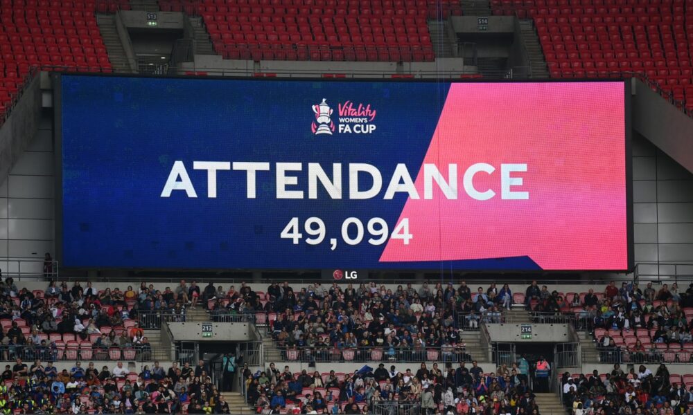 La final de la FA Cup femenina 2021/22 rompe récord de asistencia a la competición