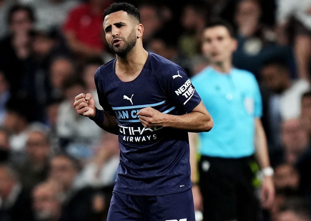 Ver: Riyad Mahrez goleó el primer partido en casa para dejar al Real Madrid al borde