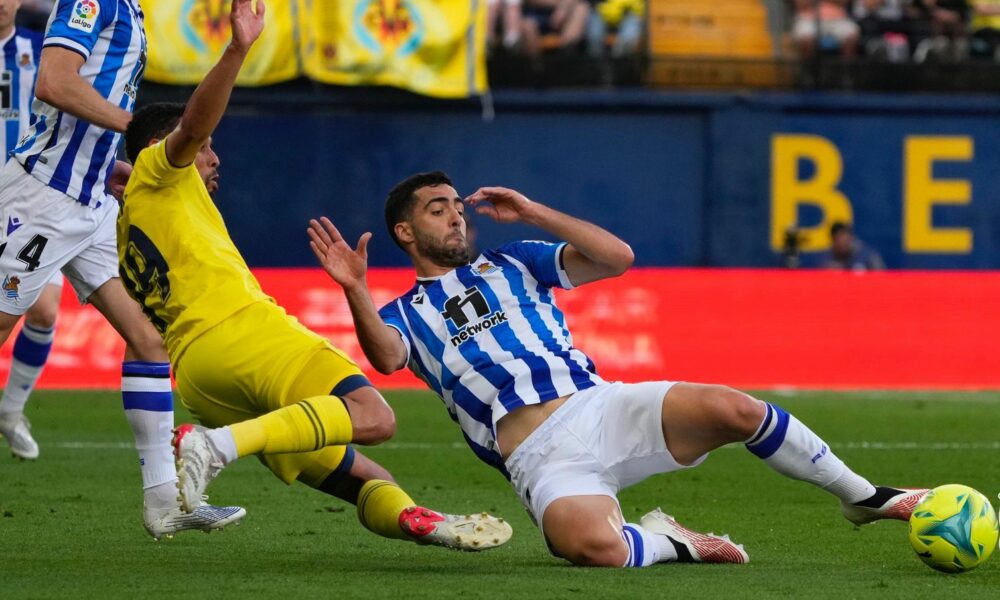 La Real Sociedad asegura el fútbol de la Europa League contra su rival más cercano, el Villarreal