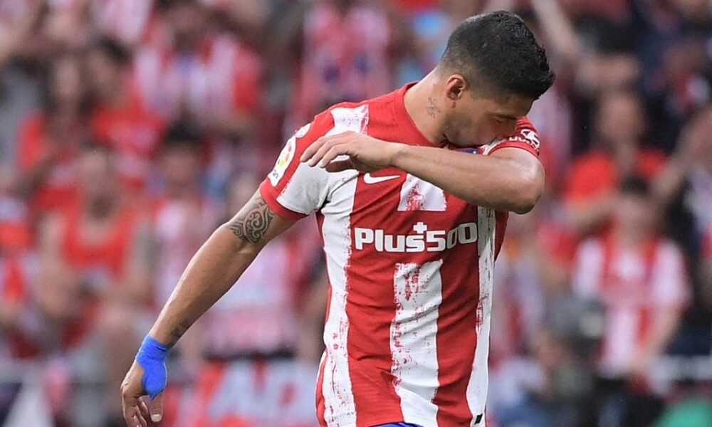 Emocionado Luis Suárez se despide de la afición del Atlético de Madrid