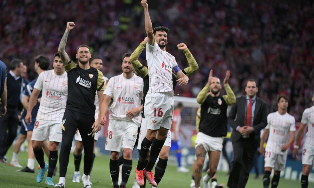 El Sevilla empata ante el Atlético de Madrid para asegurarse el puesto en la Champions