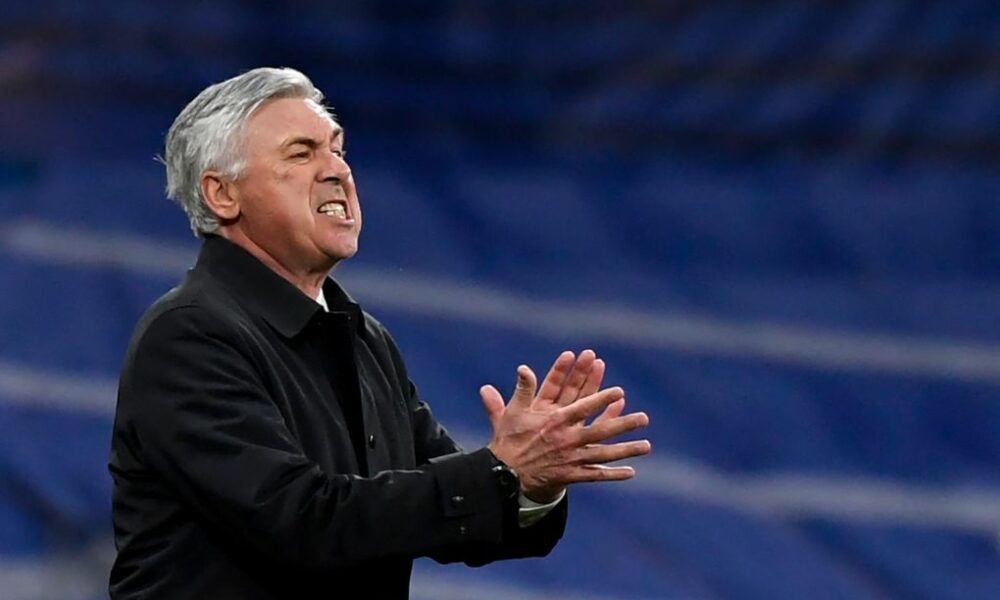 Ancelotti nombra fuerte once inicial del Real Madrid para enfrentarse al Levante
