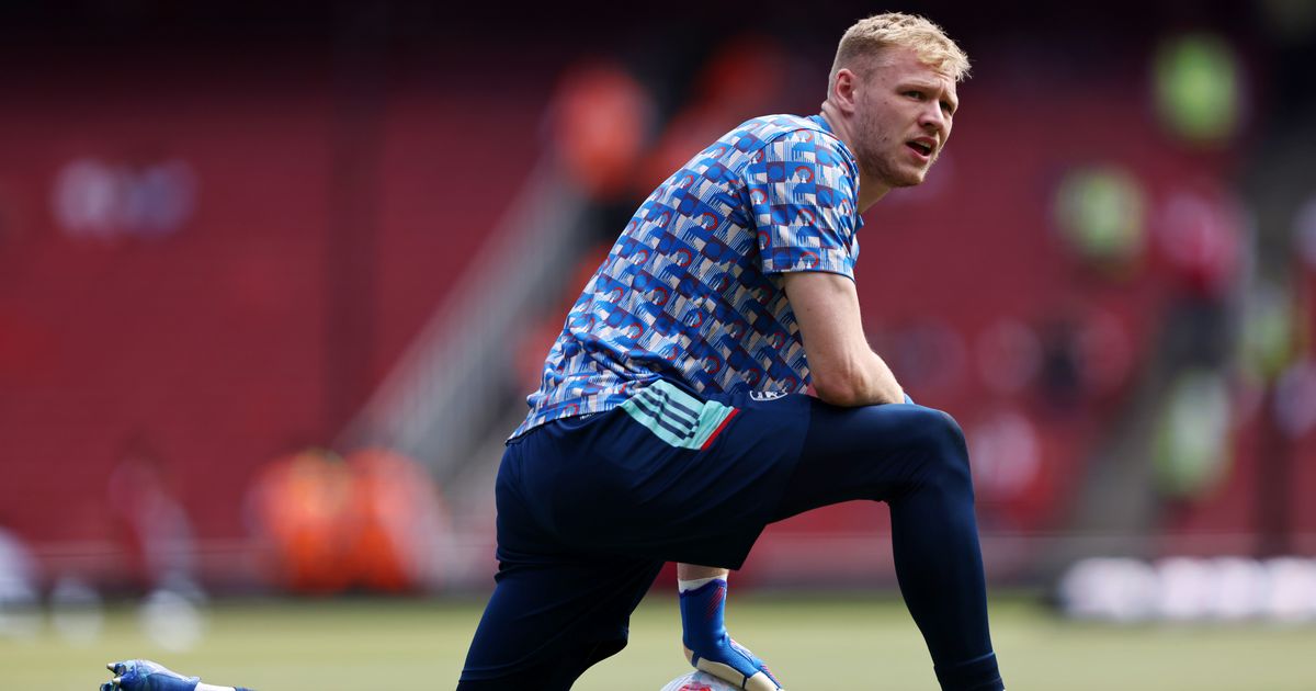 Aaron Ramsdale emite una advertencia a Jordan Pickford mientras la estrella del Arsenal apunta al lugar de la Copa Mundial de Inglaterra