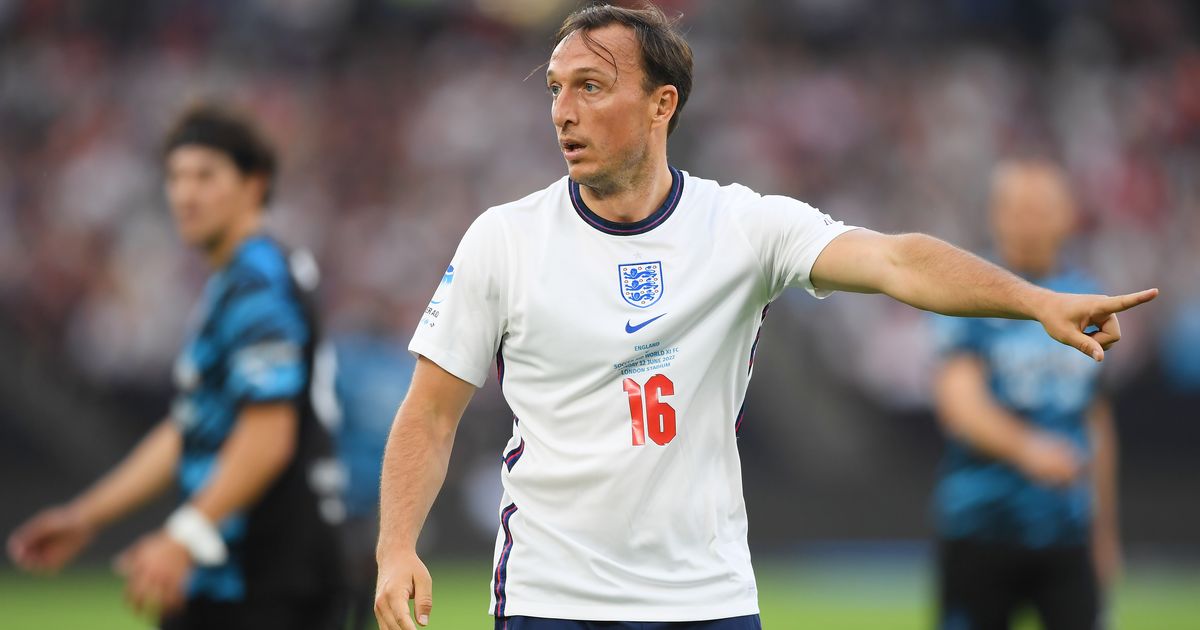 Los fanáticos del West Ham dicen lo mismo que Mark Noble regresa al estadio de Londres para Soccer Aid