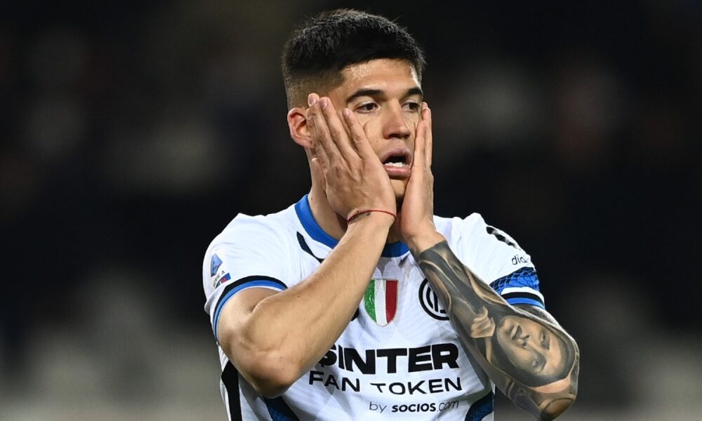 Inter, Correa también acabó entre los titulares