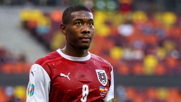 David Alaba del Real Madrid lesionado en servicio internacional con Austria