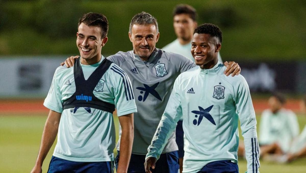 Luis Enrique defiende la selección de Eric García para España