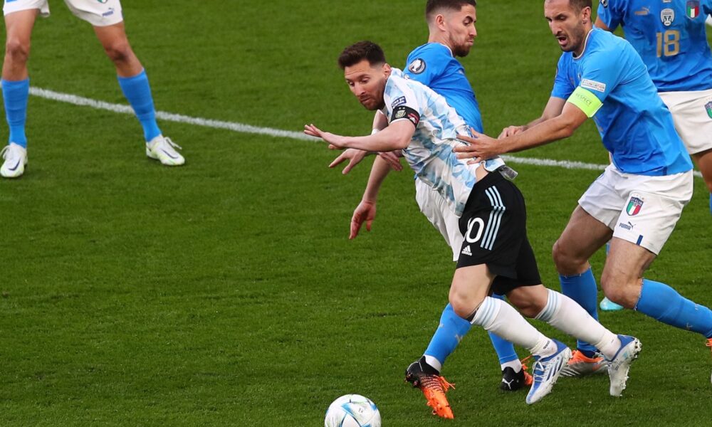 Mira: todos los toques de Lionel Messi durante la victoria 3-0 de Argentina sobre Italia en La Finalissima