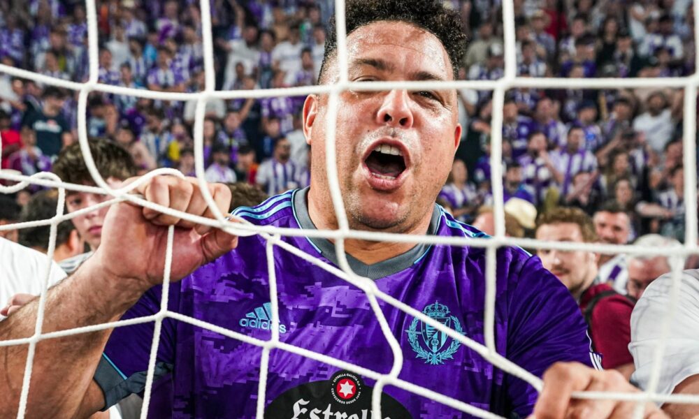 Ronaldo Nazario completará el desafío de los 120 km tras el ascenso al Valladolid