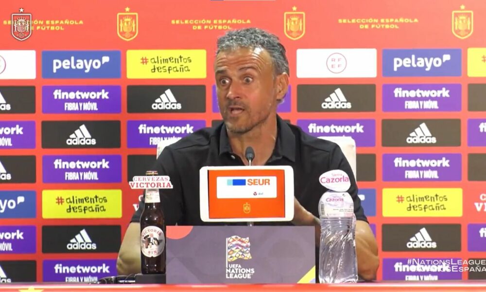 (Vídeo) Luis Enrique da su opinión sobre el partido de España ante Portugal
