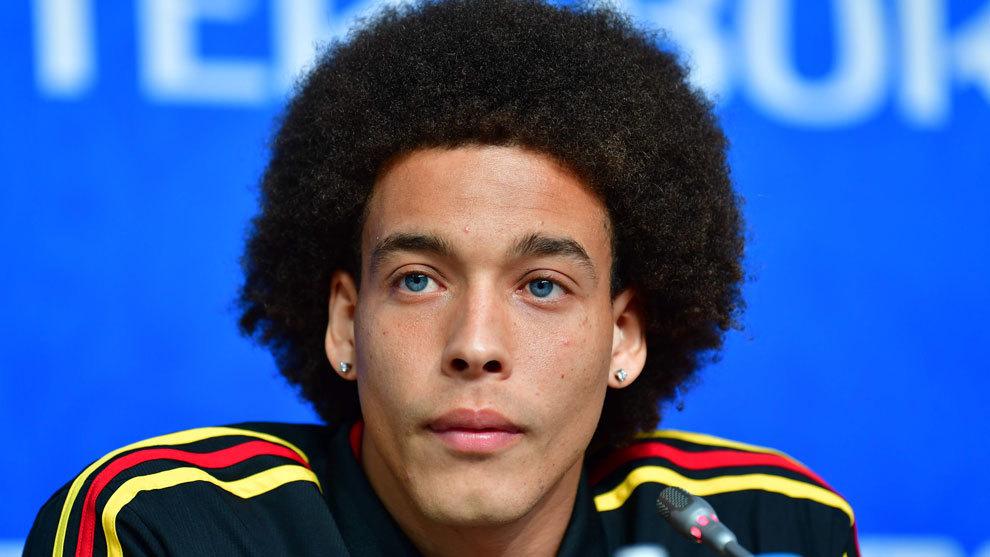 El nuevo fichaje del Atlético de Madrid, Axel Witsel, asegura que tiene hambre de competir al más alto nivel