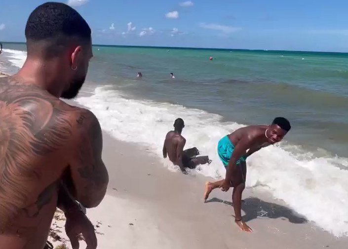 Memphis Depay, Frenkie de Jong, Ansu Fati y Ousmane Dembele se divierten en Miami