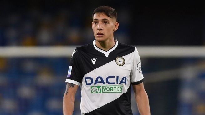 El Atlético de Madrid a punto de cerrar el fichaje del lateral derecho del Udinese Nahuel Molina