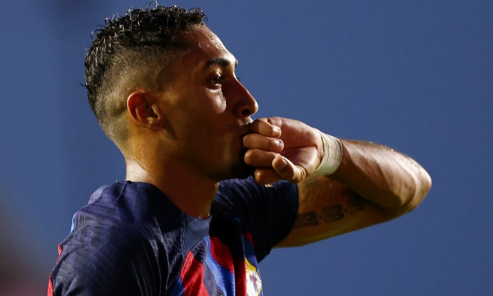 Raphinha dice que Barcelona es mejor que Real Madrid tras goleada 6-0 a Inter Miami