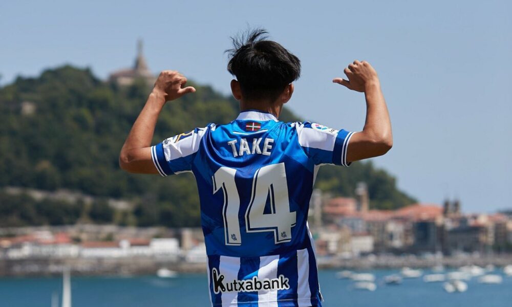 Take Kubo promete hablar en el campo tras fichar por la Real Sociedad