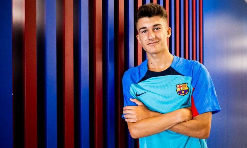 El Barcelona confirma el fichaje del talentoso centrocampista gerundense de 16 años