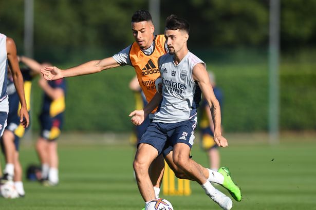 Lo que hizo Fabio Vieira en el entrenamiento para darle a Mikel Arteta la nueva dimensión táctica ideal del Arsenal