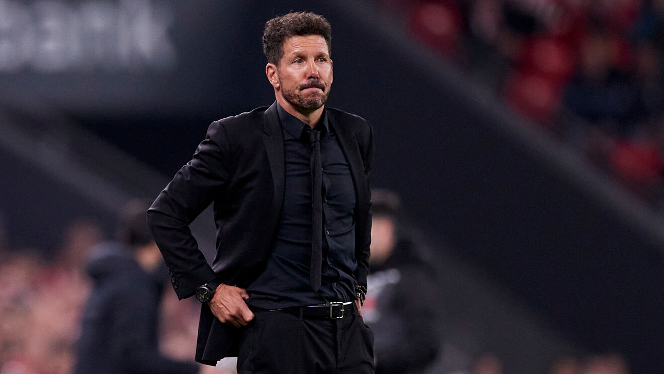 Diego Simeone frustrado por el ‘incomprendido’ Atlético de Madrid