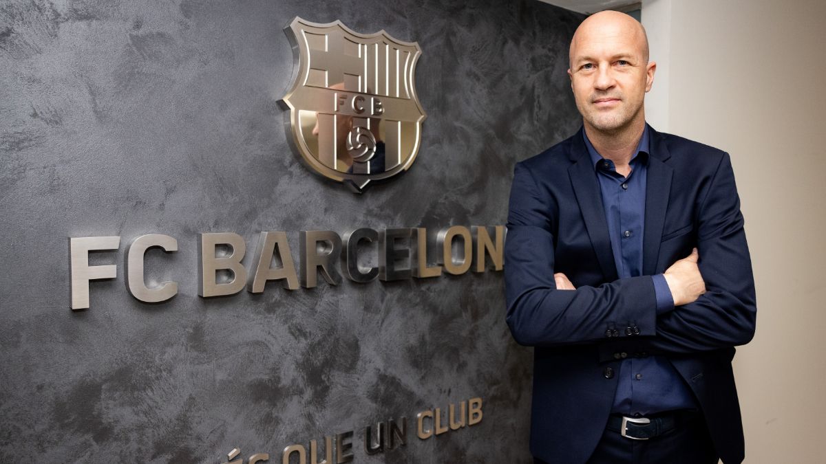 El técnico del Barcelona Jordi Cruyff admite que el sorteo de la Champions es un grupo de la muerte