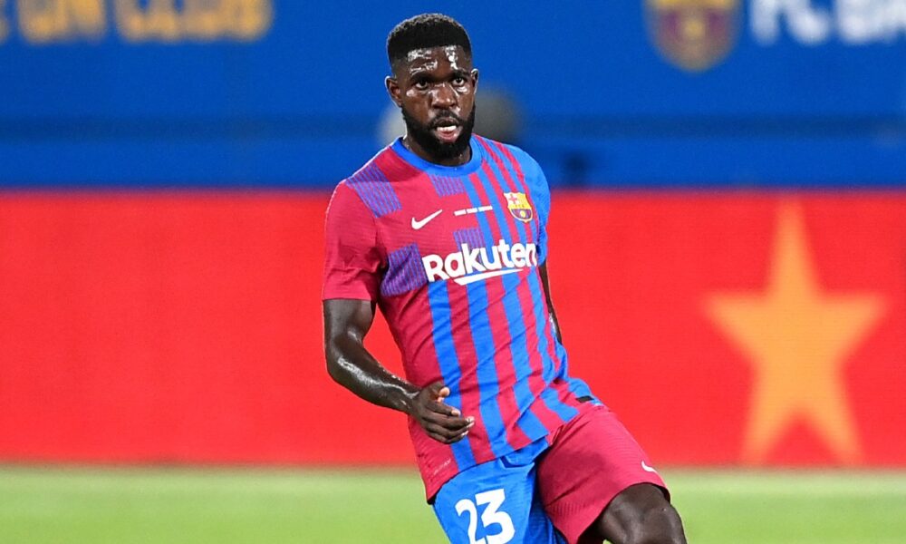 OFICIAL Lecce, Umtiti llega cedido del Barcelona: nota de prensa