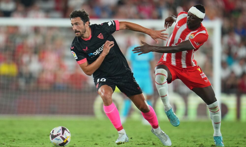 El mal comienzo de la 2022/23 del Sevilla continúa con la derrota del Almería