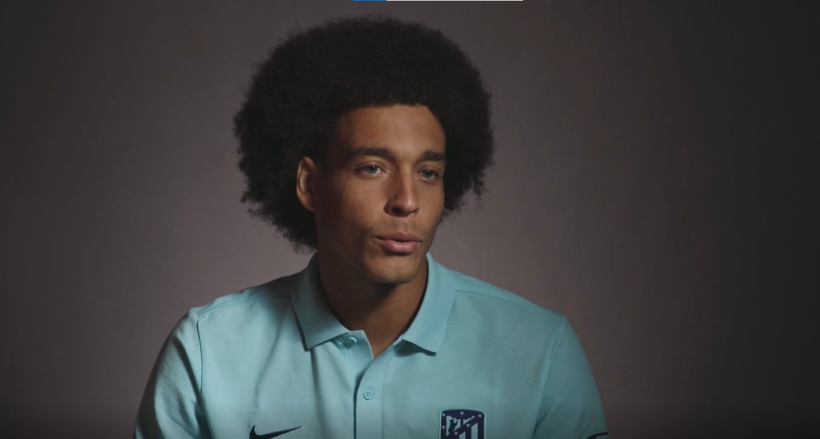 Axel Witsel disfruta del primer derbi madrileño el domingo a pesar de la presión