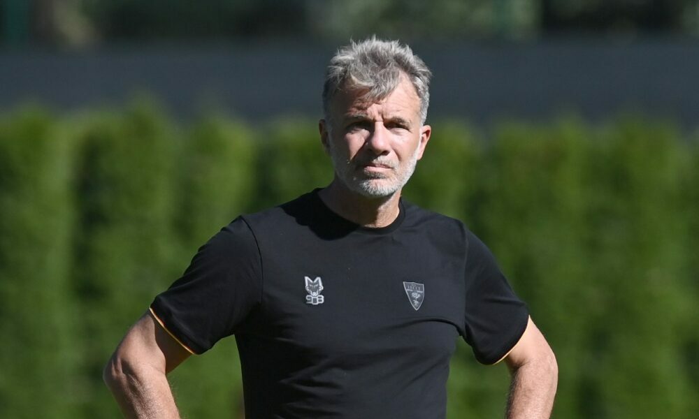 Lecce, Baroni: «Tuvimos un descenso físico en la segunda mitad. ¿Calendario? Los próximos retos son importantes”