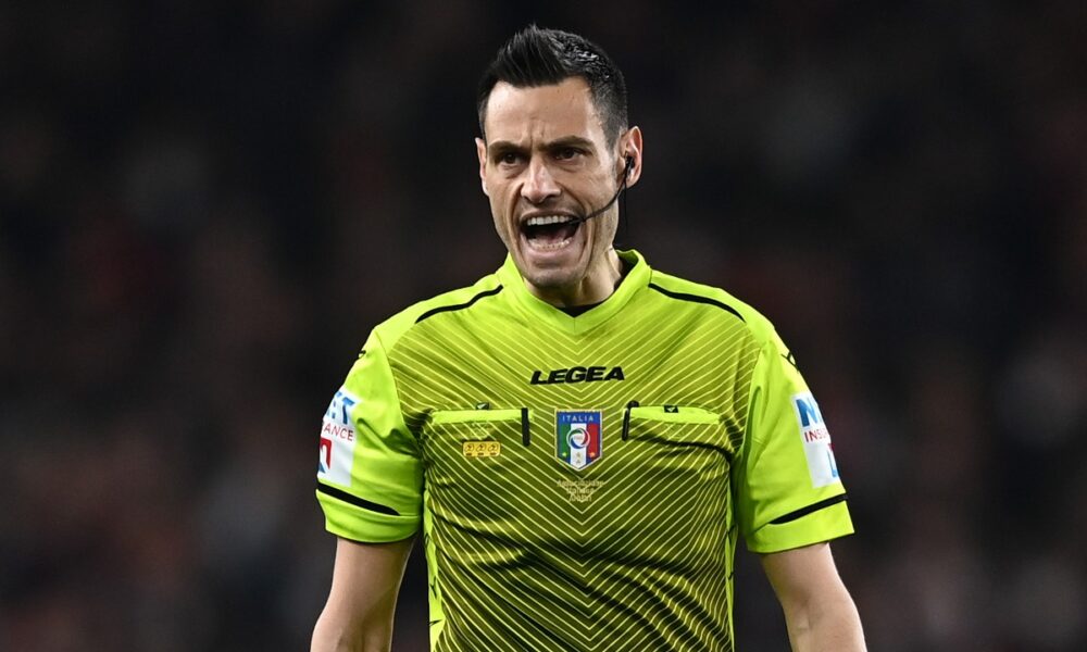 Árbitros de la Serie A: las designaciones para la 7ª jornada del campeonato