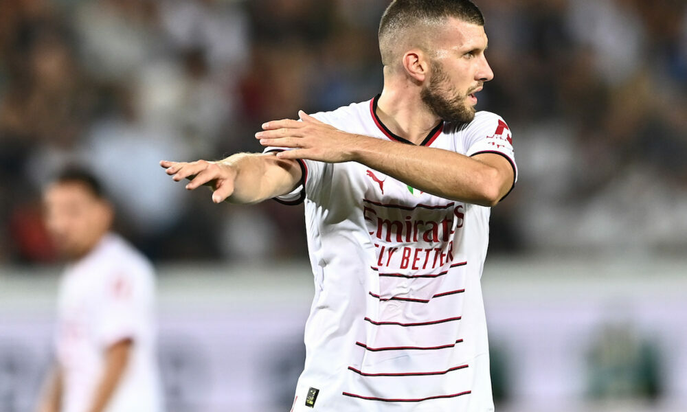 Milán entrenando, Rebic trabaja aparte: sus condiciones