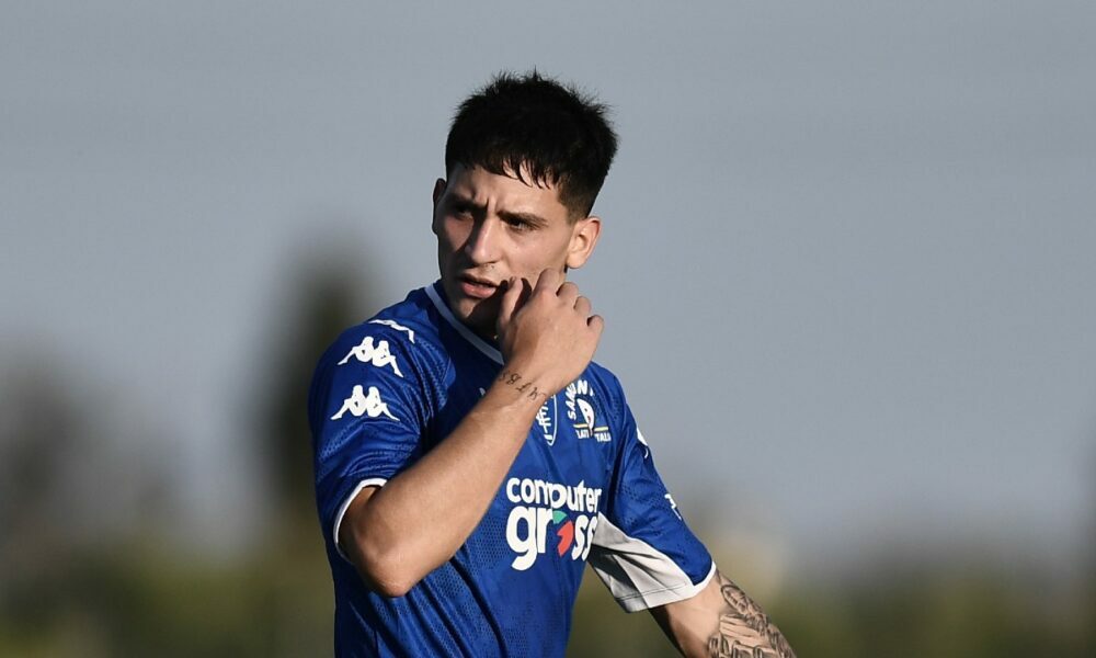Empoli, Satriano: «Feliz por el gol. ¿Objetivo? Jugar, marcar y luego volver al Inter”