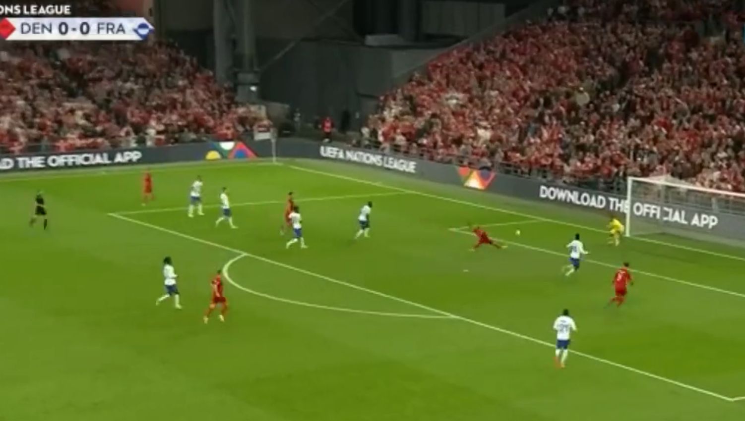 Video: Premier League duo play big part in wonderful Denmark goal vs France