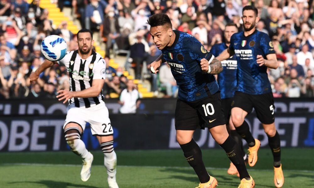 Udinese Inter: los nerazzurri saben perseguir