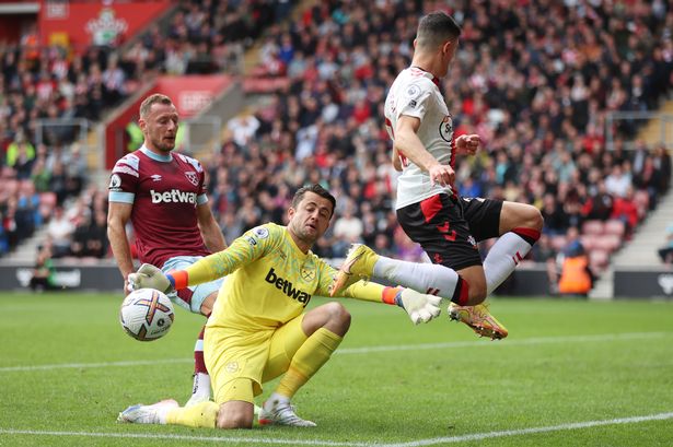 Lukasz Fabianski protagoniza mientras el gol de Declan Rice gana el empate de Southampton