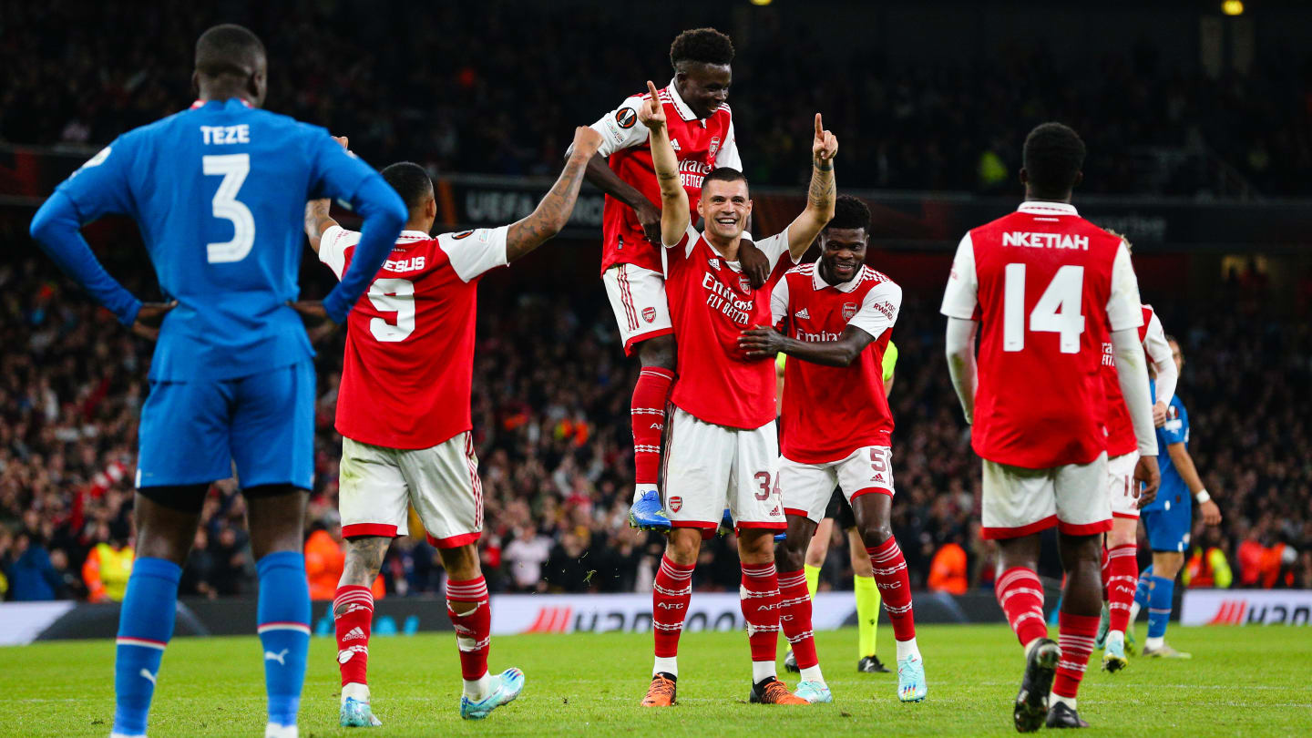 Los Gunners alcanzan los octavos de final de la Europa League