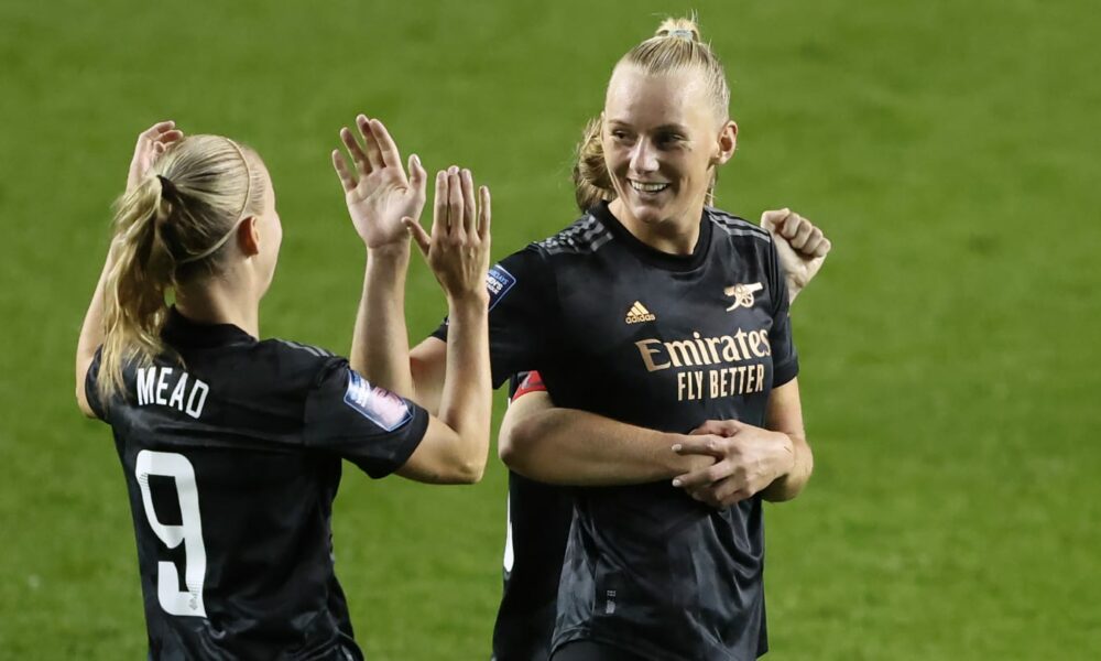 Los artilleros disfrutan de la victoria sobre los campeones de Europa