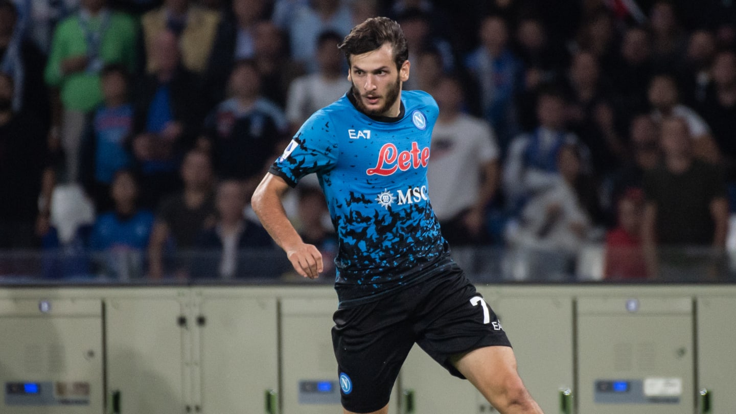 Real Madrid, PSG y Man City monitorean el progreso de Khvicha Kvaratskhelia en Napoli