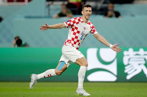 Ivan Perisic demuestra el punto del Mundial y le da a Antonio Conte Son Heung-min un recordatorio del Tottenham