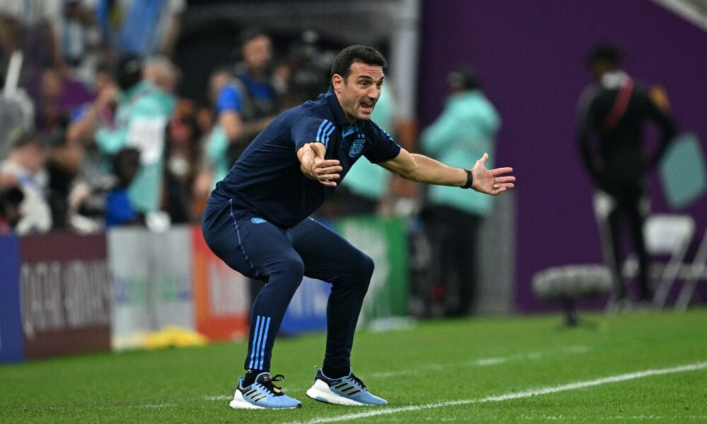 Alineación prevista de Argentina contra Polonia