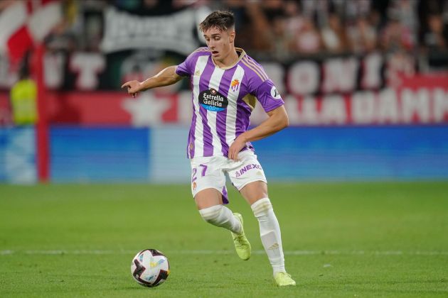 Cuatro gigantes italianos se unen al Sevilla en la búsqueda del lateral derecho Wonderkid, del Real Valladolid